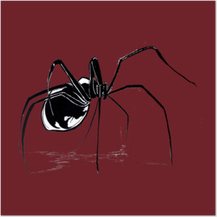 Spider Posters and Art