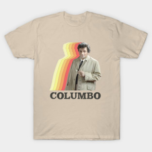 Columbo / Vintage Faded Style Retro TV Fan Design T-Shirt