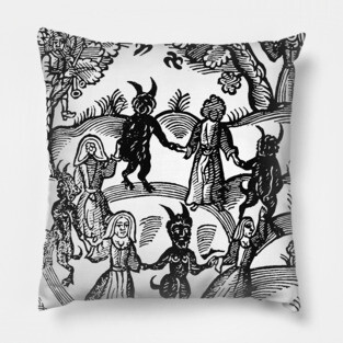 Nathaniel Crouch The kingdom of Darkness Pillow