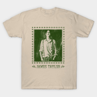 James Taylor / Retro 70s Style Fan Art Design T-Shirt