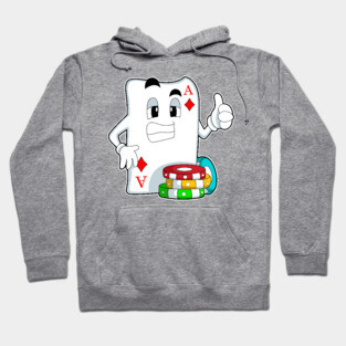 Poker Poker card Poker chips Hoodie