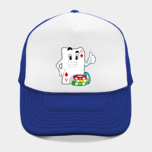 Poker Poker card Poker chips Hat