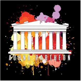 'Parthenon of Athens Greece' Athens Greek Mythology Gift Posters and Art