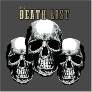 The Death List Posters and Art