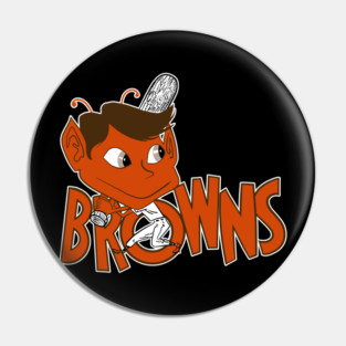 Vintage Saint Louis Browns Brownie Mascot Pin