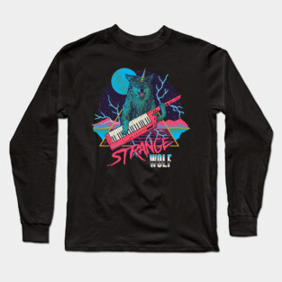 Strange Wolf Long Sleeve T-Shirt