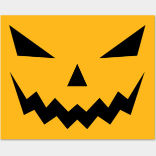Jack-o'-lantern Posters and Art