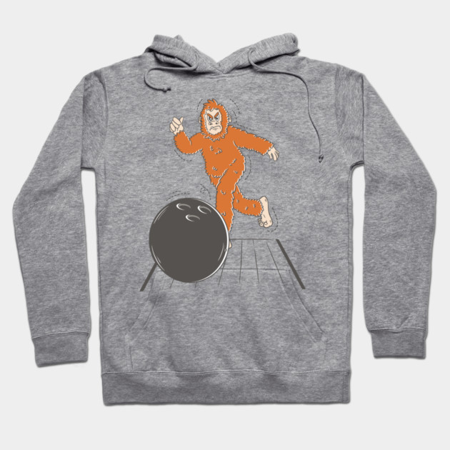 Bigfoot Bowling Hoodie by Cosmo Gazoo