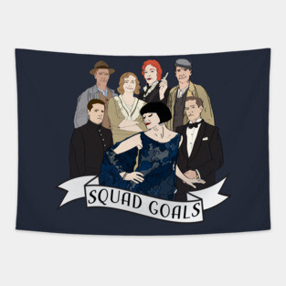 Squad Goals Tapestry