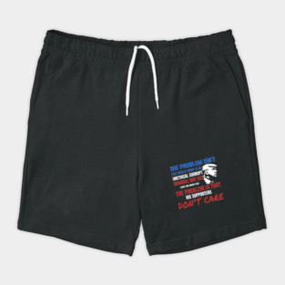 'Unethical Corrupt Criminal Dirtbag' Anti-Trump Gift Shorts