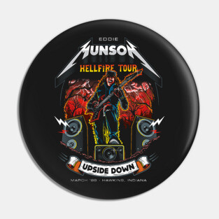 Most Metal Tour Pin