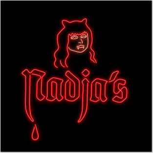 Nadja's - vampire night club Posters and Art