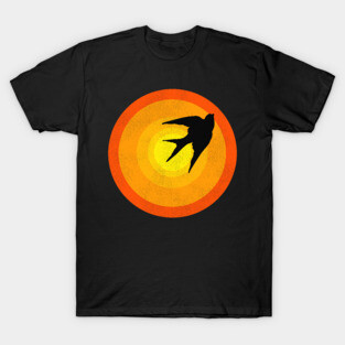 Caged Bird Sunrise T-Shirt