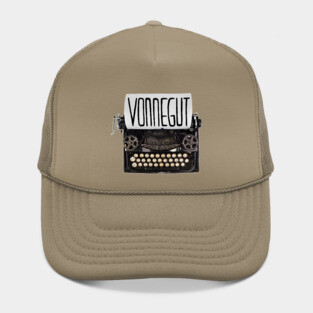 Typewriter Vonnegut, Gift for Writer Hat