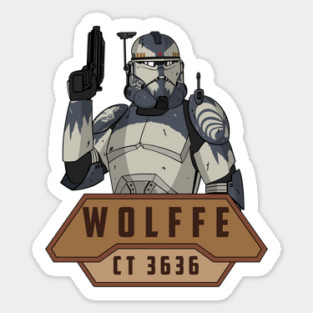 wolffe Sticker