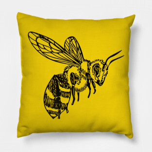 Bumble Bee Tee Pillow