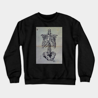 Cage (anatomy study) Crewneck Sweatshirt