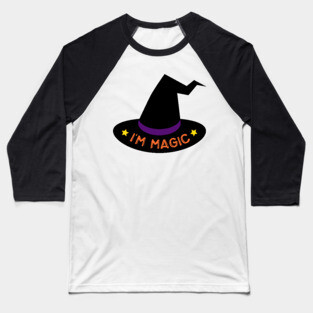 Magic Witch Hat Baseball T-Shirt