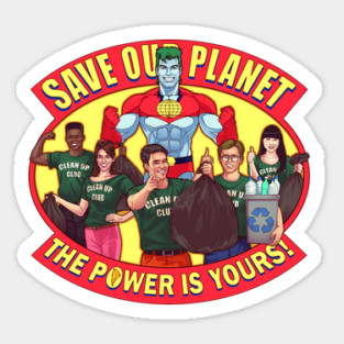 Go Go Planet Rangers Sticker