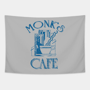 Monk's Cafe - Seinfeld (Variant) Tapestry