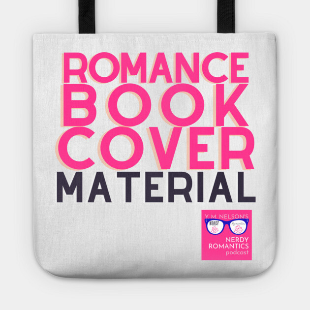 NRP Romance Cover Material - Pink Tote by Nerdy Romantics Fan Shop*