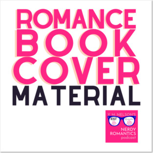 NRP Romance Cover Material - Pink Posters and Art