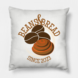 Beans & Bread Logo - from The Accidental Swipe Pillow