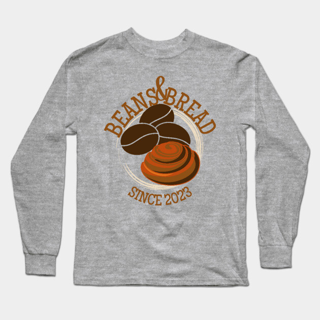 Beans & Bread Logo - from The Accidental Swipe Long Sleeve T-Shirt by Nerdy Romantics Fan Shop*