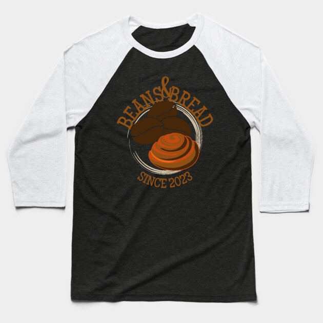 Beans & Bread Logo - from The Accidental Swipe Baseball T-Shirt by Nerdy Romantics Fan Shop*