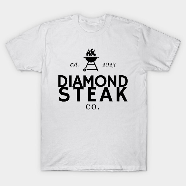 Diamond Steak Co. Logo - from "The Accidental Swipe" T-Shirt by Nerdy Romantics Fan Shop*