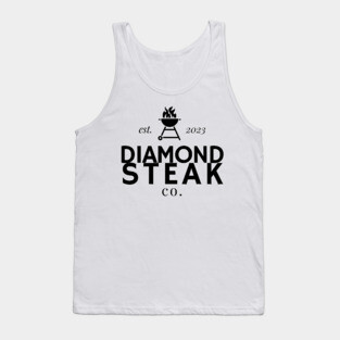 Diamond Steak Co. Logo - from "The Accidental Swipe" Tank Top