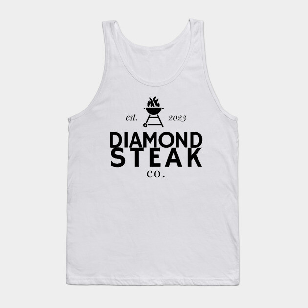 Diamond Steak Co. Logo - from "The Accidental Swipe" Tank Top by Nerdy Romantics Fan Shop*
