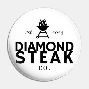 Diamond Steak Co. Logo - from "The Accidental Swipe" Pin
