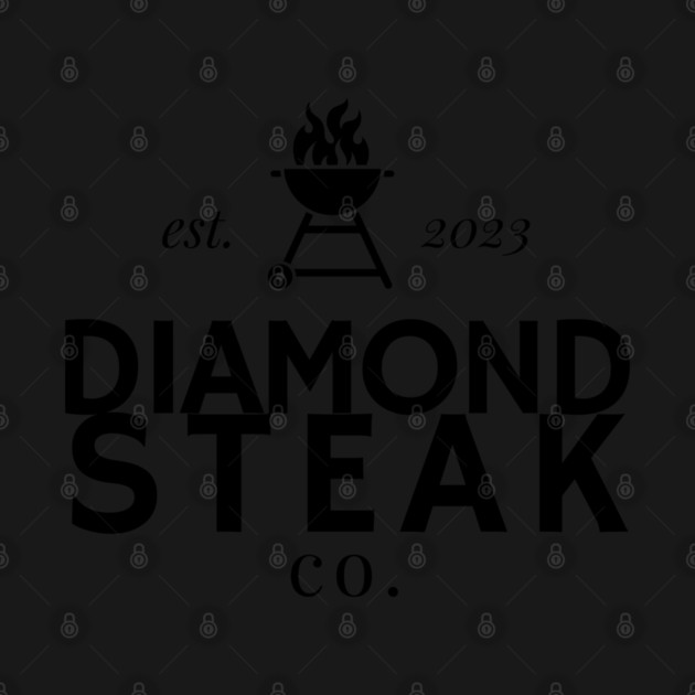 Diamond Steak Co. Logo - from "The Accidental Swipe" by Nerdy Romantics Fan Shop*