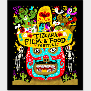 TIJUANA FILM & FOOD FESTIVAL Posters and Art