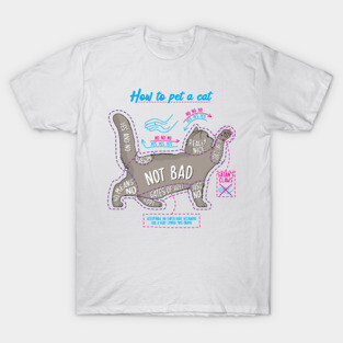 How to pet a cat T-Shirt