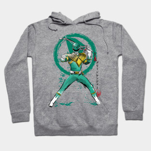 Green Ranger sumi e Hoodie