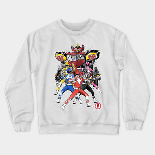 Power Rangers sumi e Crewneck Sweatshirt