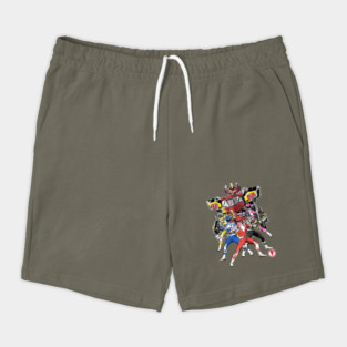 Power Rangers sumi e Shorts