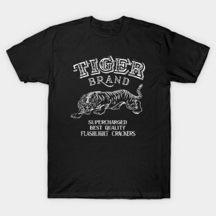 Tiger Brand Flashlight Crackers T-Shirt