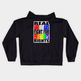 Real Americans Kids Hoodie