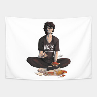 Nico Says Nope Tapestry