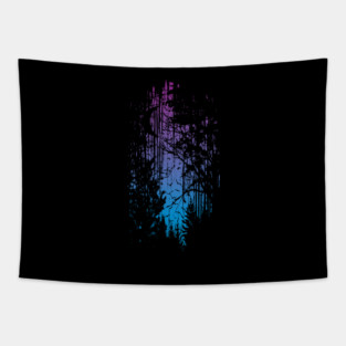 Technicolour Forest Tapestry