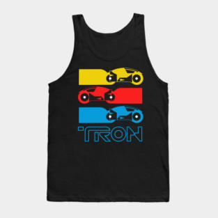 Tron light cycle bikes Tank Top