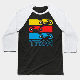 Tron light cycle bikes Baseball T-Shirt