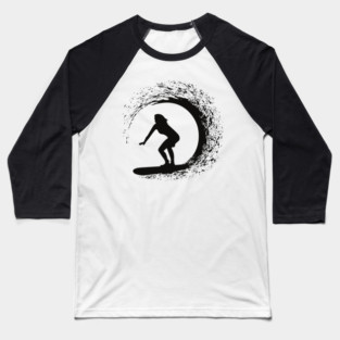 surfer girl Baseball T-Shirt
