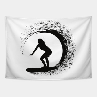 surfer girl Tapestry