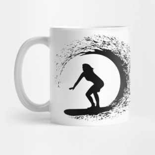 surfer girl Mug