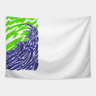 Waves Tapestry