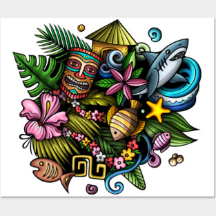 hawaii Posters and Art